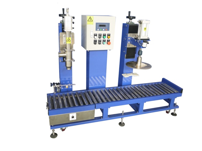 JC-30H1液面式灌装秤（平盖压盖）